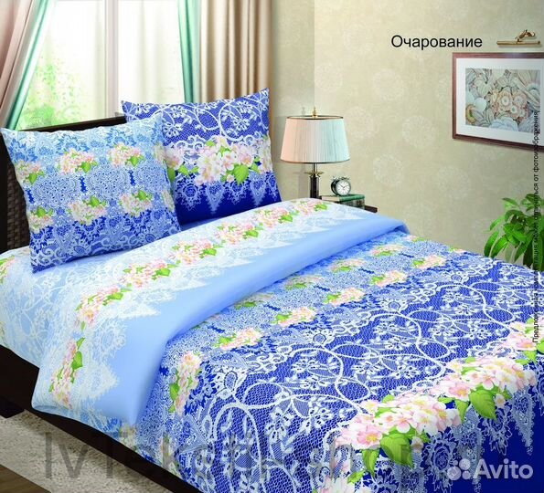 Постельное белье, бязь плотная, новое