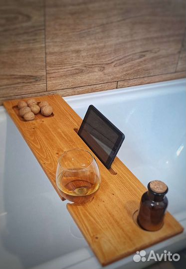 Столик поднос для ванной