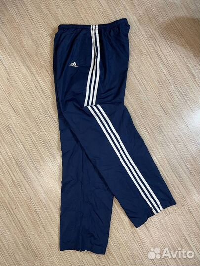 Широкие Нейлоновые штаны adidas оригинал