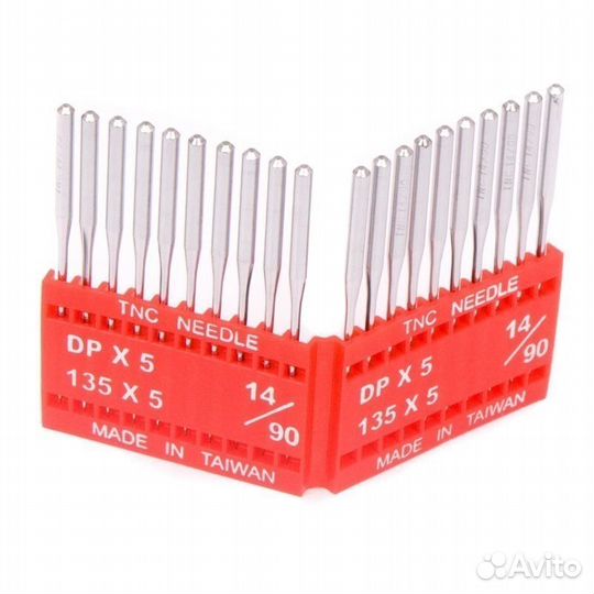Иглы triumph DPх5 №90/14 (уп.20шт)