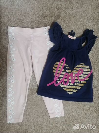 Вещи пакетом на девочку 92 98