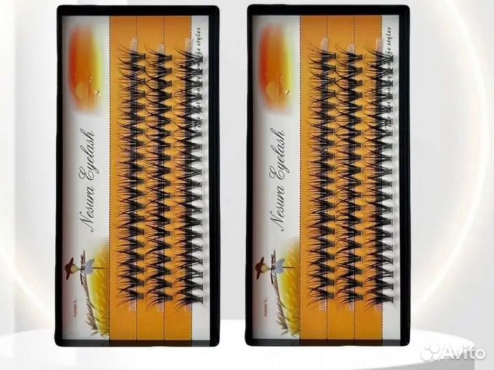 Ресницы пучки для макияжа 20d