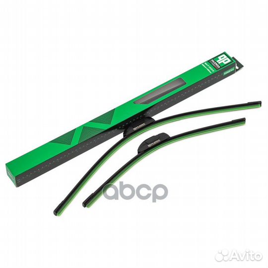 Щётки с/о 600/450мм бескаркасная renault duster