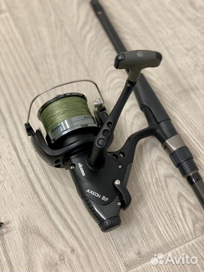 Маркерное удилище JRC 13ft 3.00lb + Okuma Axeon BF