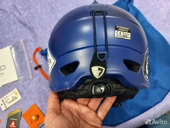 Горнолыжный шлем с визором briko stomboli