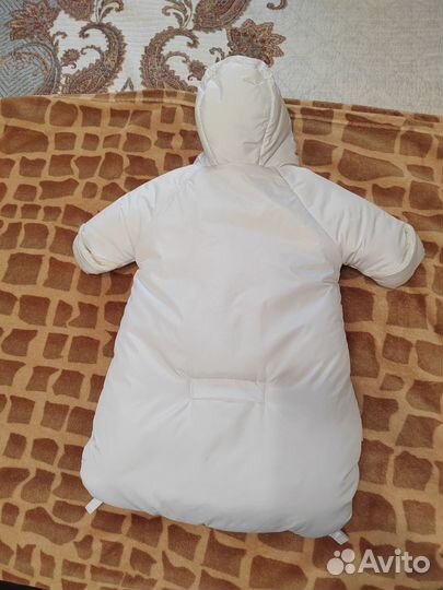 Конверт зимний на овчине 62-68 (3-9 месяцев) Б/У