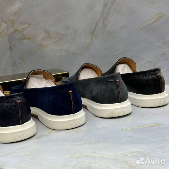 Лоферы мужские hugo boss