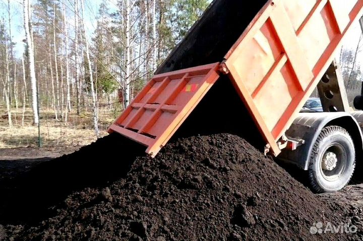 Чернозем садовый с доставкой