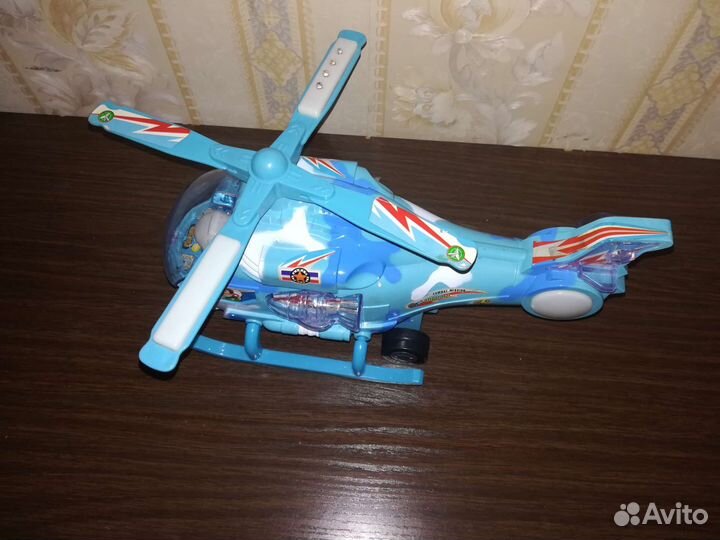 Вертолёт, helicopter - звук, свет, движение