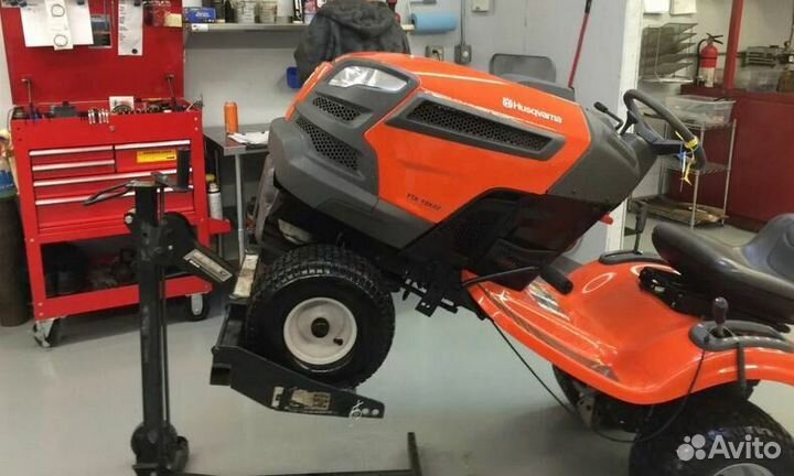 Ремонт райдеров и садовых тракторов