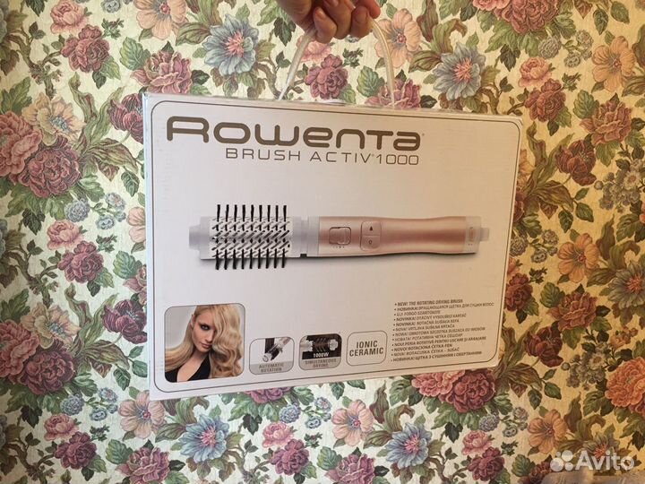 Фен щетка rowenta