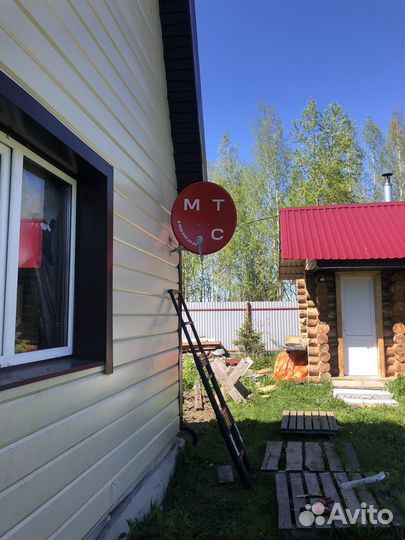 Спутниковое тв МТС под ключ в Заозерье