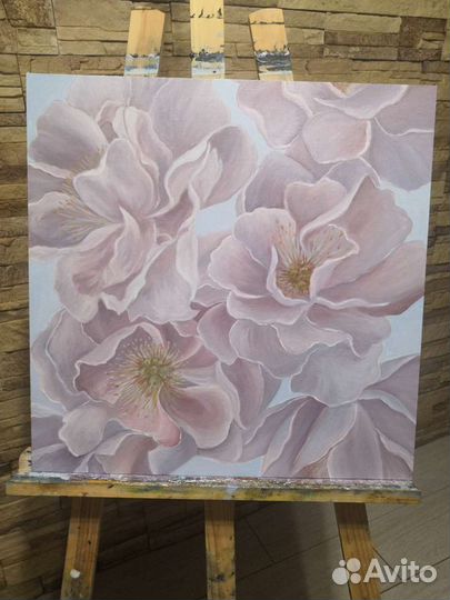 Картина пионы