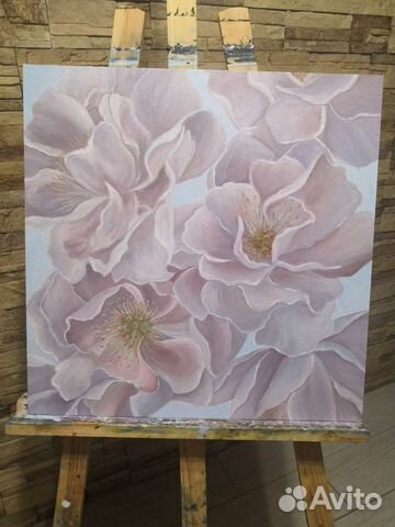 Картина пионы