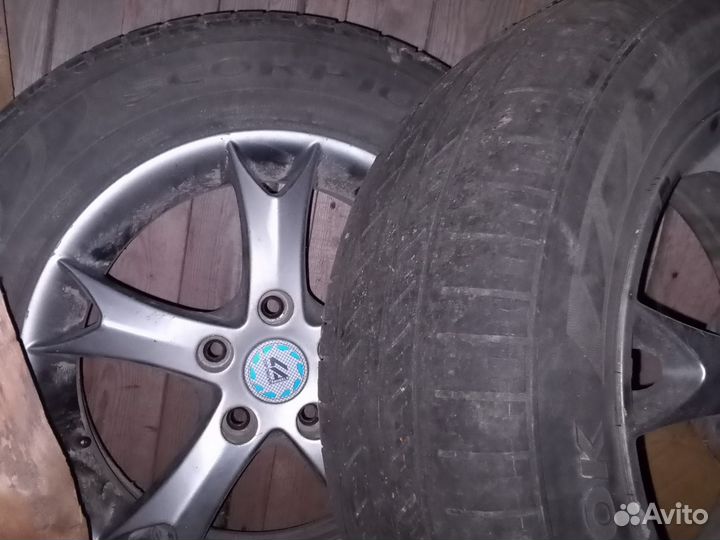 Литые диски r16 на heri tiggo Renault dastr