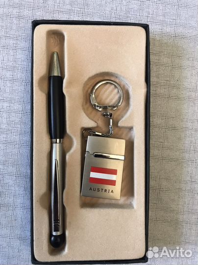Набор зажикалка коллекционная и ручка
