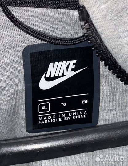Зип худи nike tech fleece