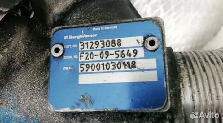 Турбина дизельная volvo XC60