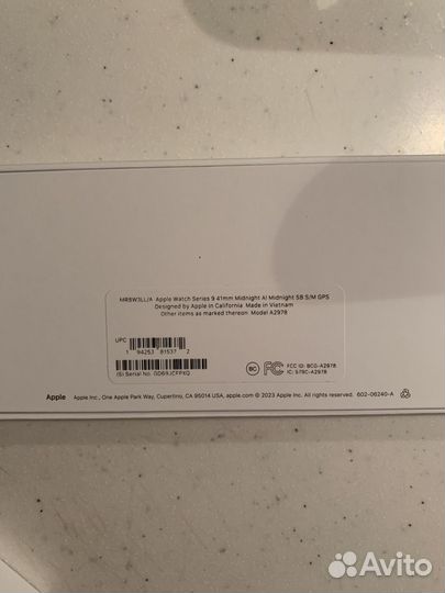 Часы apple watch 9 41 mm