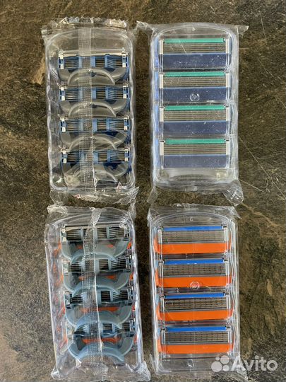 Gillette лезвия для бритья