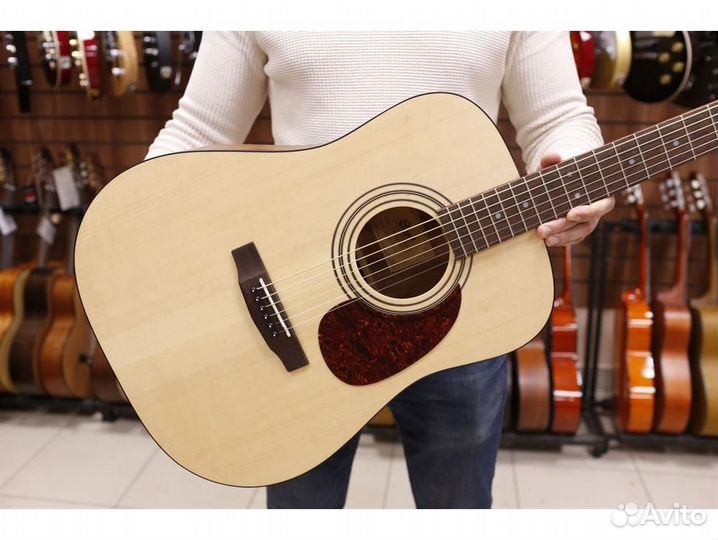 Cort Earth60-OP Акустическая гитара, цвет натураль