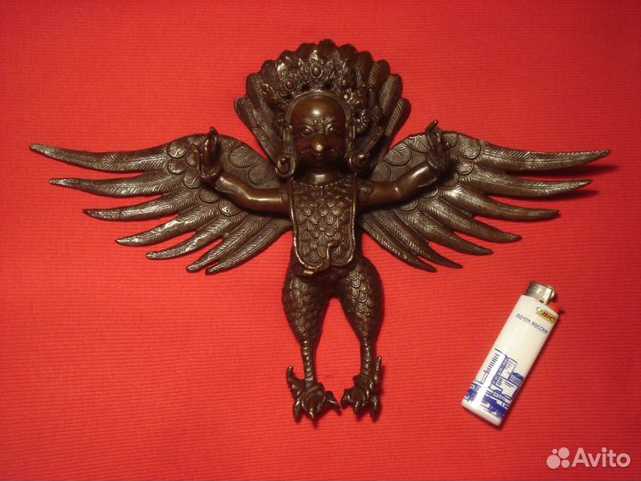 Бронза Птица Гаруда Герб Тайланд ввс Индонезия 21