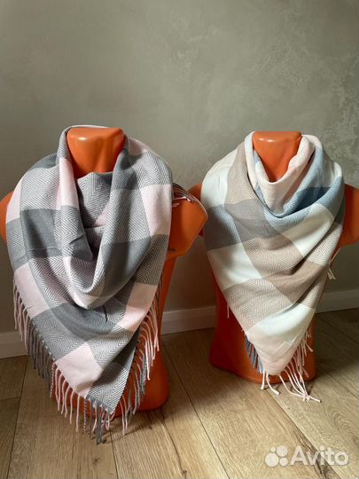 Кашемировые платки, палантины