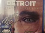 Детройт игра PS4 с автографом Брайана Декарта