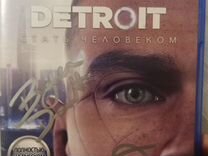 Автограф Брайана и Амелии Декарт +игра Detroit PS4