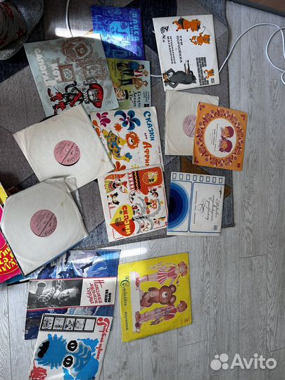 Виниловые пластинки сказки