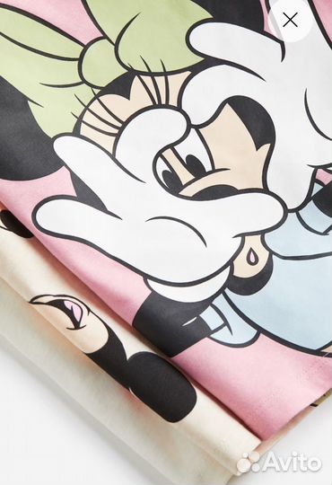 Футболка h&m комплект из 3х шт 98/104,122/128