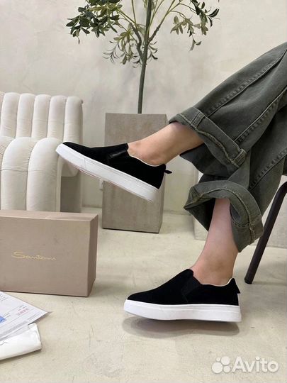 Слипоны женские Santoni 36-40