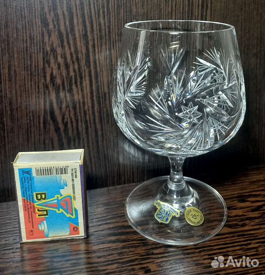 Хрустальные рюмки бокалы Богемия