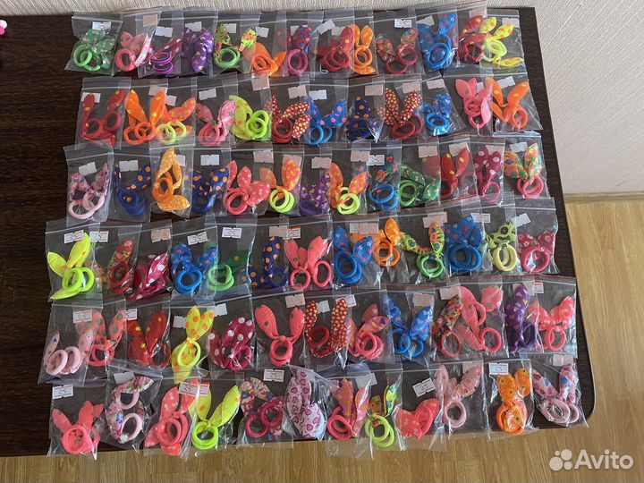 Заколки резинки новые
