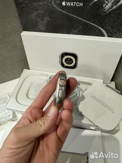 Apple Watch Ultra 49mm Yellow/Beige Trail Loop