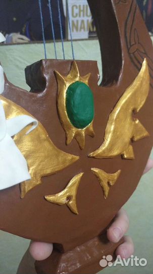 Лира Косплей Венти. Геншин Импакт