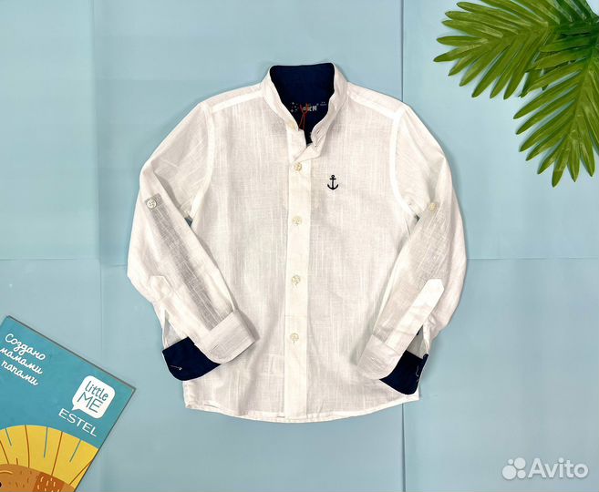 Рубашка для мальчика 98 104