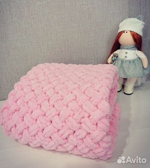 Плюшевый плед