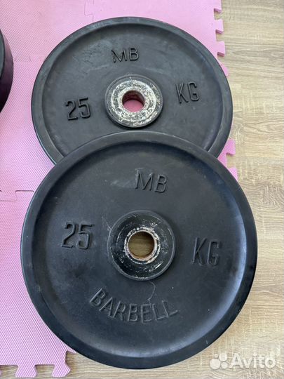 Бу Блины MB Barbell Euroclassic