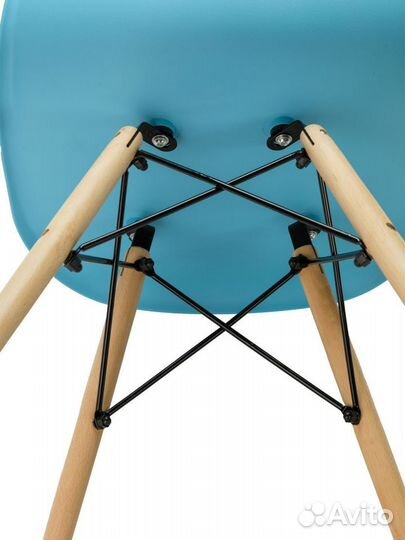 Стул в стиле eames DSW,синий