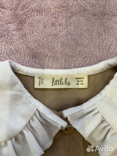 Платье для девочки 92