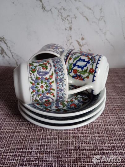 3 кофейные пары Gural Porselen