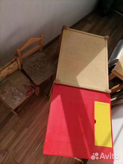 Детские столики со стульями бу