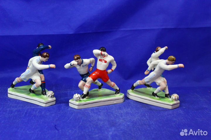 Редкая Фарфоровая статуэтка Спартак Динамо Футбол