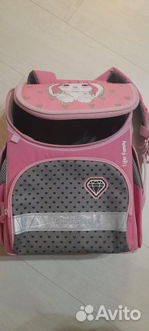 Рюкзак для 1 класса для девочки жестко каркасный объявление продам