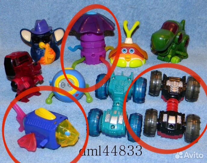 Игрушки макдональдс