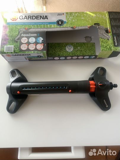 Дождеватель Gardena AquaZoom S новый и б/у