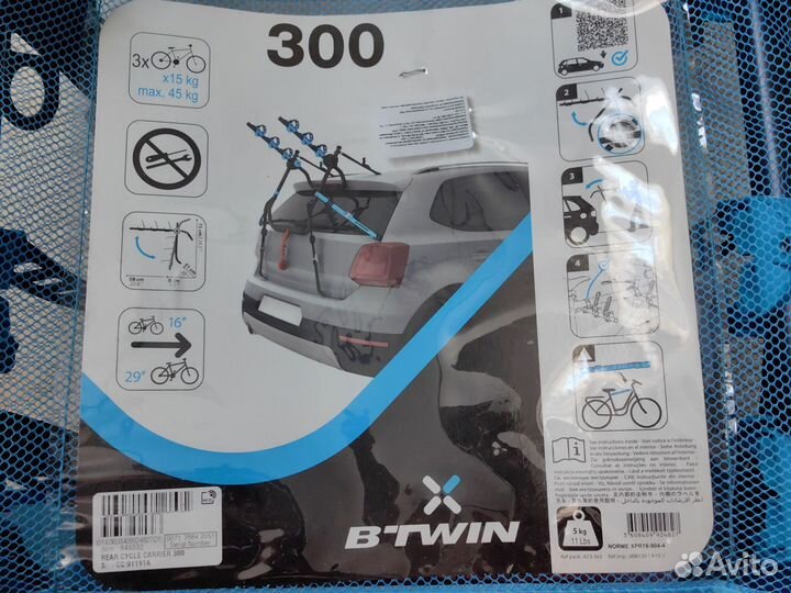 Багажник для перевозки велосипеда