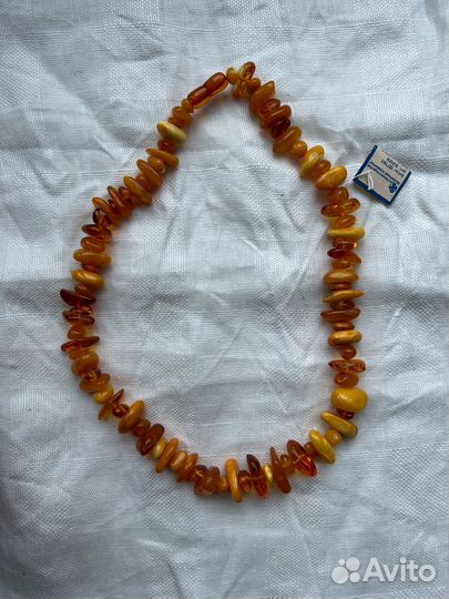 Бусы из янтаря