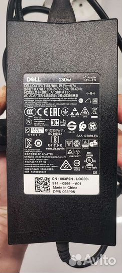 Блок питания dell 130w (ac adapter)